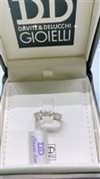 Ringe Davite & Delucchi Dame CLASSIC LINE in Weißgold Diamante 0.44 Ct AA03239730 - AA03239730